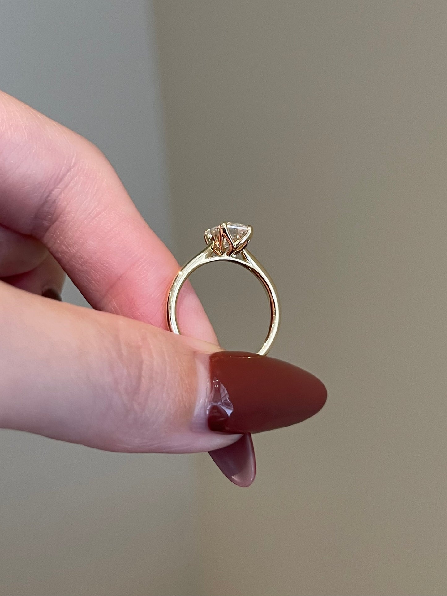 The Lydia Ring, 1 Carat, Emerald, Step Cut