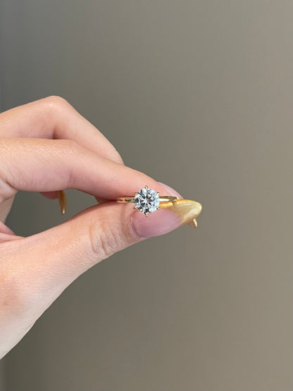 The Savannah Ring, 1.3 Carat, Round, Brilliant